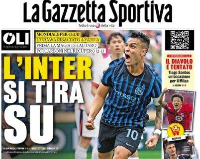 La Gazzetta dello Sport: "Doppio colpo! Si sblocca Lucca e può arrivare Juanlu"