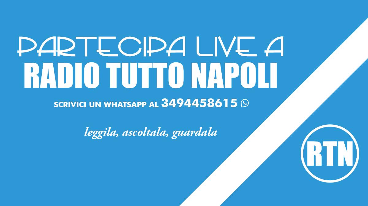 Napoli-Cagliari, vivi il post-partita su Radio Tutto Napoli: seguici e interagisci con noi