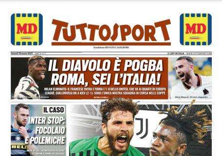 PRIMA PAGINA - Tuttosport: “Made in Italy”