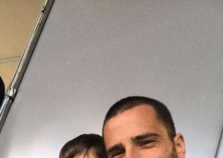 FOTO - Il calcio che amiamo: Bonucci accompagna il figlio, tifoso granata, a vedere Torino-Sampdoria