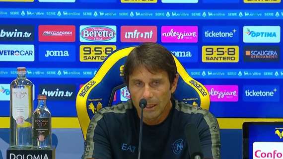 Conte in conferenza: "Atteggiamento soft nel 2°T! Il mio cuore sanguina, spero anche per i calciatori! Sull'infortunio di Kvara..."