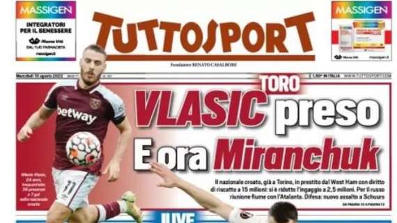 PRIMA PAGINA - Tuttosport: "Simeone al Napoli! Caos Verona"