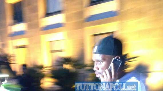 FOTO TN - Per Drogba serata napoletana: relax al Borgo Marinari