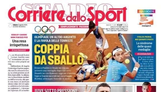 Corriere dello Sport: "Cantiere Giuntoli. Napoli, Conte ha fretta"