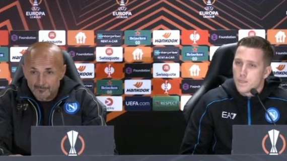 RILEGGI LIVE - Spalletti: "Insigne-Fabian? Non rischio infortuni, ho altri", Zielinski: "Qui ambiente caldo, Legia sarà più offensivo"