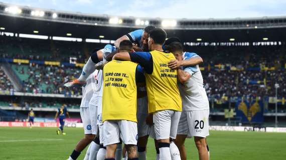 Il Napoli ha la striscia aperta più lunga tra le squadre della Serie A: il dato
