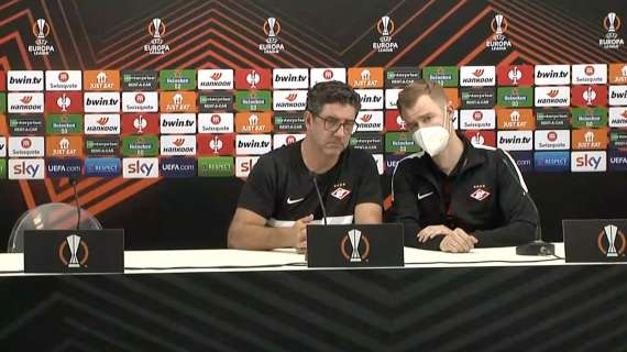 Spartak, Rui Vitoria in conferenza: "Tanti problemi, ma non piangiamo e lotteremo"