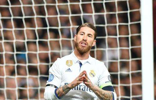 Real Madrid, Ramos preoccupato: "Spero che l'infortunio di Bale non sia grave"