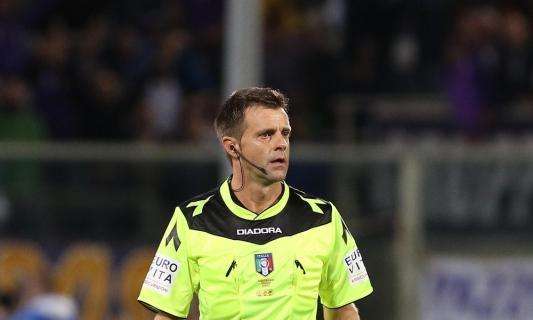 Atalanta-Napoli, dirige Rizzoli. Damato addizionale in Roma-Inter, Mazzoleni per la Juve 
