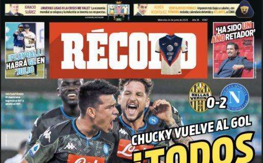 FOTO - "Gridiamo tutti!", in Messico pazzi di Lozano per il gol al Verona