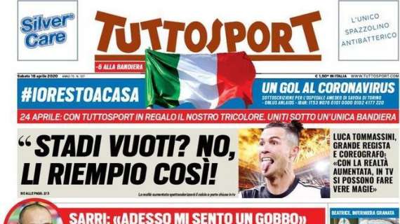 PRIMA PAGINA - Tuttosport annuncia: "Juve su Milik! Polacco alternativa a Icardi e Jesus"