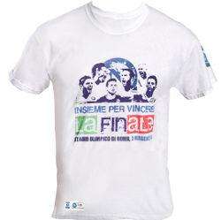 FOTO - "Insieme per Vincere": ecco la nuova t-shirt azzurra per la finale di Tim Cup