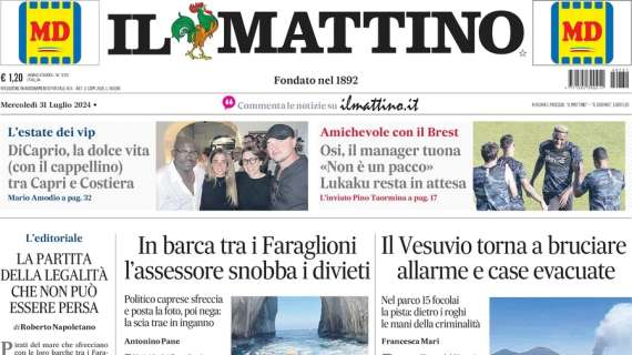 Il Mattino - "Non è un pacco", l'agente di Osimhen tuona