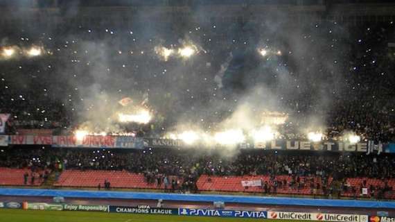 Napoli-Lazio, biglietti in vendita per i quarti di Coppa: prezzi stracciati! Curve a 8 euro, Distinti a 10
