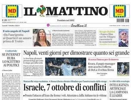 Il Mattino: "Napoli, venti giorni per dimostrare quanto sei grande"