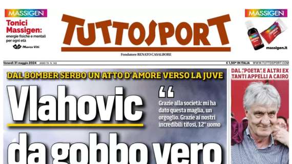 Tuttosport: “Vlahovic, un vero gobbo”