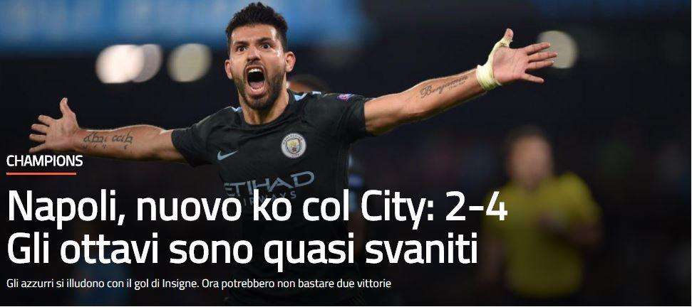 FOTO - Premium Sport pessimista dopo il ko: "Gli ottavi sono quasi svaniti"