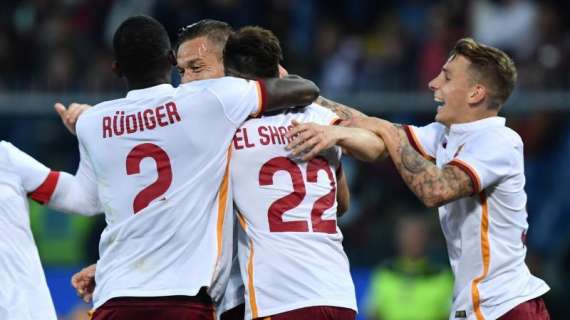La Roma rimonta e batte il Genoa al Ferraris: finisce 3-2, giallorossi al momento secondi