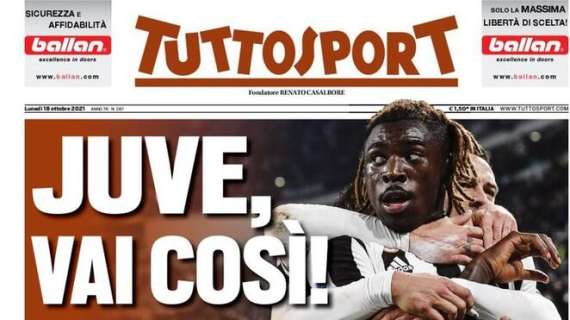 PRIMA PAGINA - Tuttosport: "Napoli Super 8"