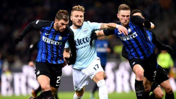 Inter-Lazio, le formazioni ufficiali: Icardi ed Immobile partono dall'inizio