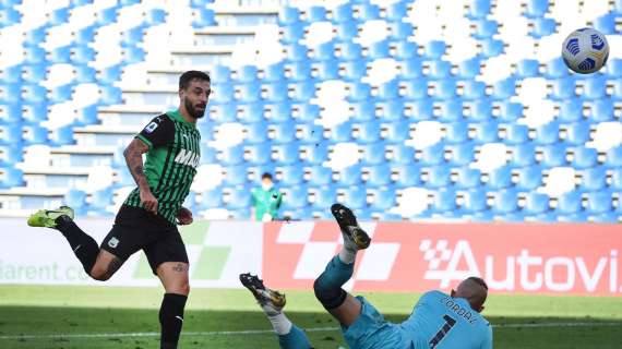 Sassuolo-Crotone, finisce 4-1: il Var e Caputo decidono il match