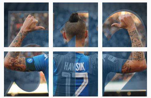 “Legend!”, fantastica celebrazione della SSC Napoli per Hamsik: 9 foto a comporre il 512