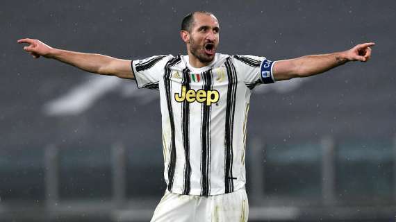 Juventus, Chiellini a Sky: "Se Milan o Napoli faranno passi falsi, meriteremo la Champions!"