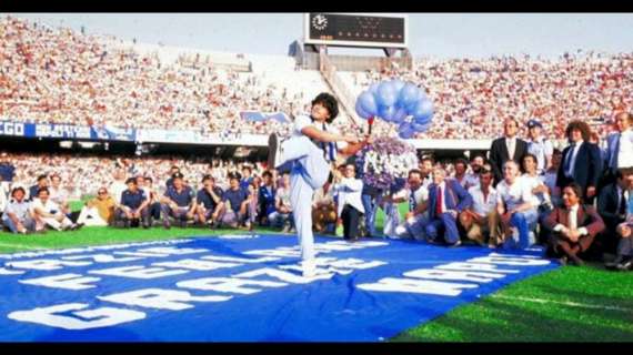 "Ho visto Maradona 1984", stasera su Sky il nuovo film su Maradona al Napoli. Con retroscena Juve