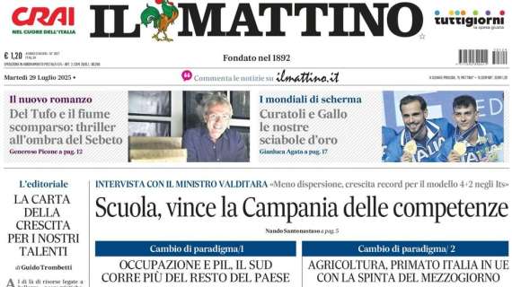 Il Mattino: "Sfuma Ndoye, avanza Chiesa"