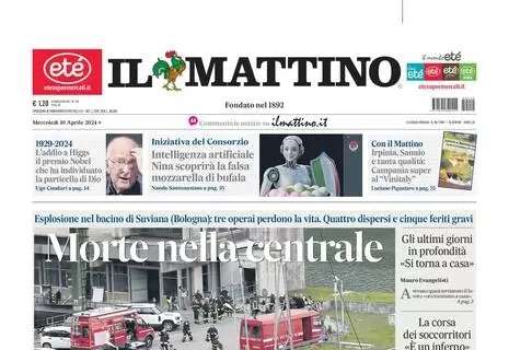 PRIMA PAGINA - Il Mattino: "ADL e il piano Conte, da ingaggio a mercato e staff"