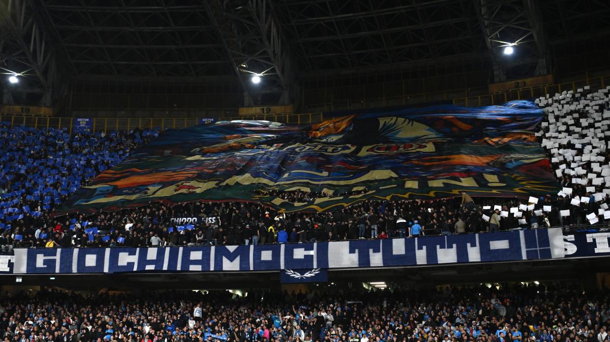 "Giochiamoci tutto!", i tifosi ci credono: gli scatti della coreografia in Curva A