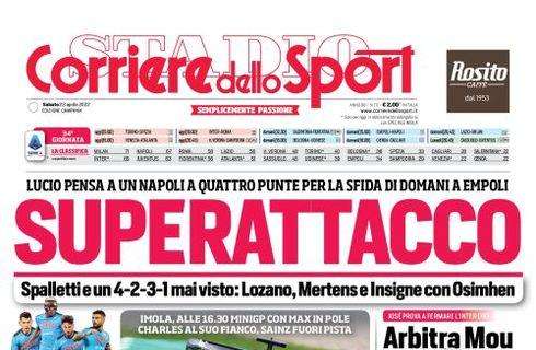 PRIMA PAGINA - CdS Campania: “Superattacco"
