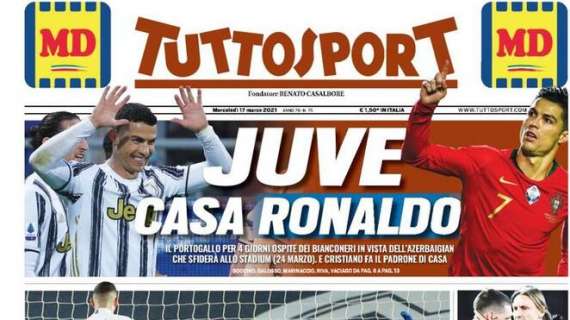 PRIMA PAGINA - Tuttosport: "Dea tradita"