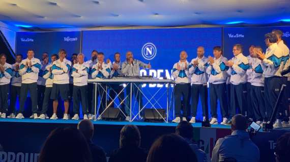 Presentazione SSC Napoli 2025/26, Conte: "Voglio senso d'appartenenza!". Di Lorenzo, dedica speciale