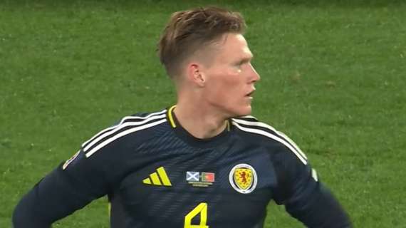 Nations Leauge, finisce pari tra Scozia e Portogallo: 94' per McTominay e Gilmour