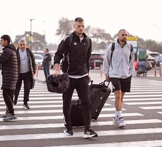 Qarabag in arrivo a Napoli: le immagini della partenza degli azeri