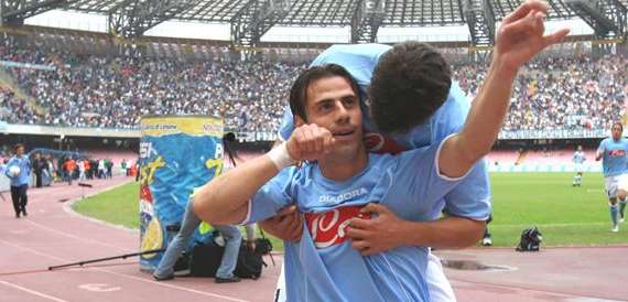 Napoli, Reja s'è deciso: Calaiò-Lavezzi