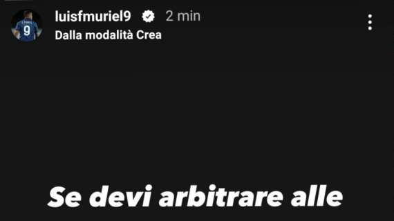 FOTO - Muriel polemico con Mariani: "Non mettere cena alle 20 se arbitri alle 18", poi rimuove post