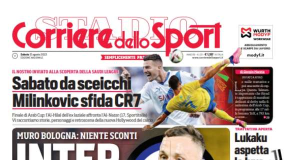 PRIMA PAGINA CdS: “Napoli, ADL show: Osi e Gabri Veiga”