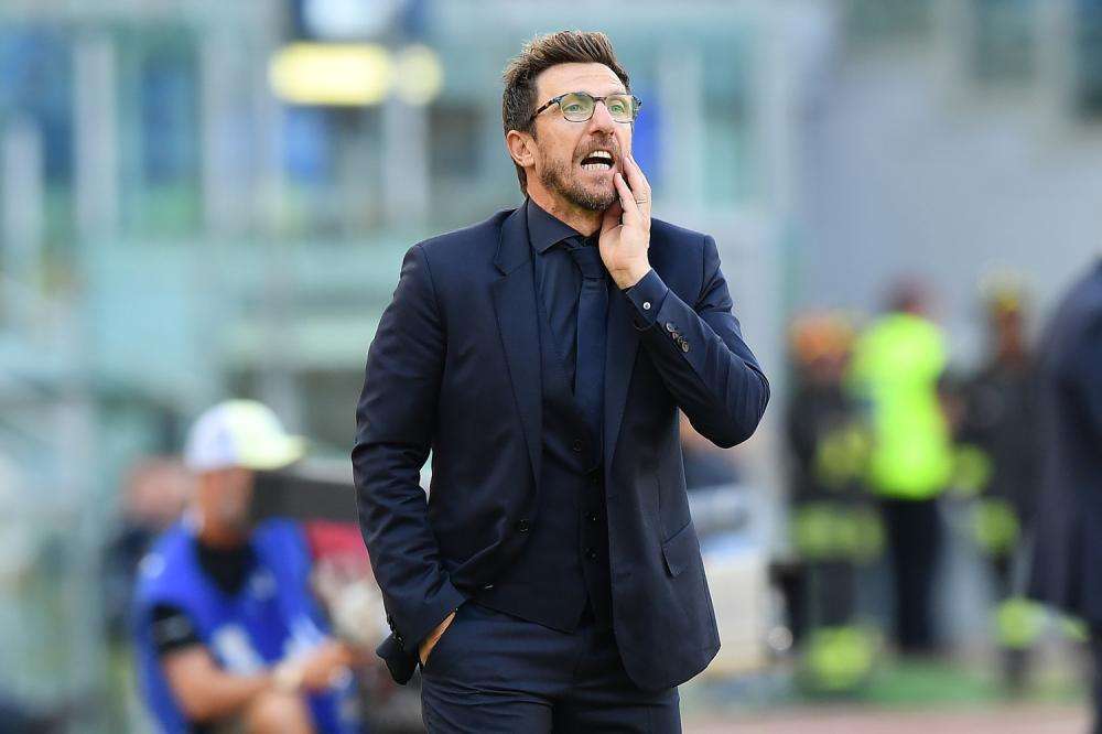 Roma, Di Francesco: "Orgoglioso per le parole di ADL! Sabato gara bellissima, il Napoli un vantaggio. Sullo scudetto..."