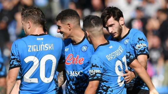 Napoli imbattuto: in tutta Europa solo altri 7 club non hanno ancora perso