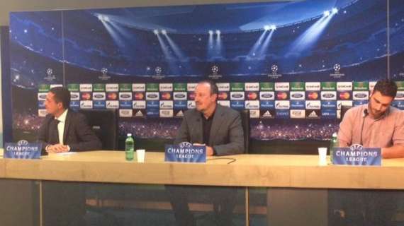 RILEGGI LIVE - Benitez: "Subito un gol, poi capire cosa succede a Marsiglia. Dicono sia impossibile, non abbiamo nulla da perdere. Cambio modulo? Vi racconto la storia dell'asino...", Pandev: "Pensiamo solo a vincere"