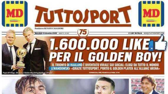 PRIMA PAGINA - Tuttosport: "Dybala e Gomez, che fine faranno?"