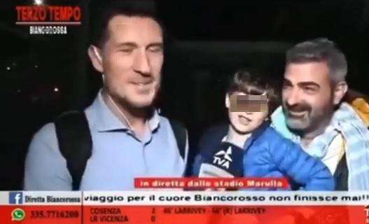 Il papà del piccolo tifoso risponde alla conduttrice: "Ignorante, Domenico figlio di imprenditori"