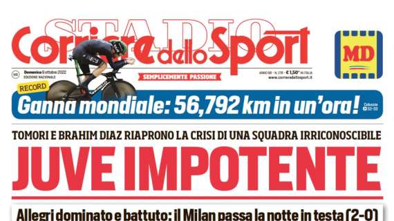 PRIMA PAGINA - CdS: ”Il Napoli è pronto alla fuga"