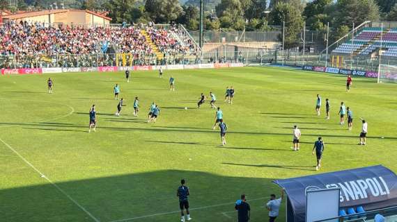 Castel di Sangro, day 14: partitella a campo ridotto e saluto ai tifosi, out Kvara e Cajuste! Assente Osimhen