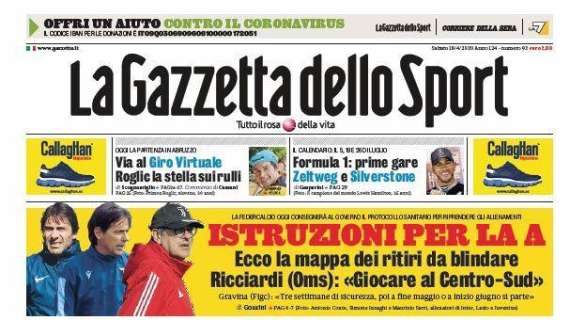 PRIMA PAGINA - Gazzetta: "Rebus Dybala, questo fenomeno può essere riserva?"
