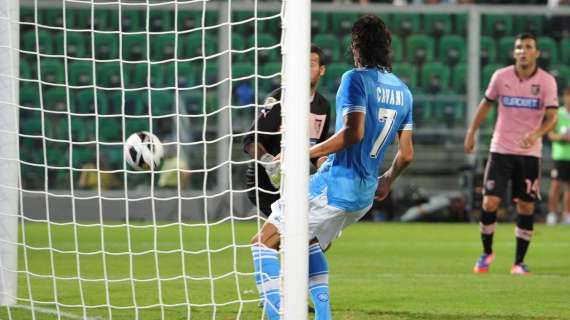 Napoli-Palermo, i precedenti: l'ultima vittoria fu firmata da Maggio, Inler ed Insigne