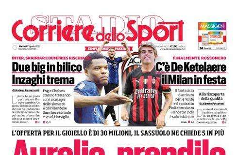PRIMA PAGINA - Cds Campania: ”Aurelio, prendilo”