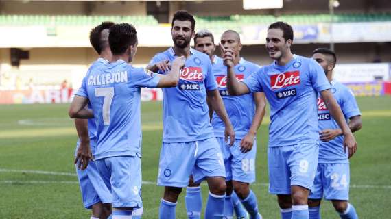 RILEGGI IL LIVE - Chievo-Napoli 2-4 Hamsik trascina, Callejon e Higuain suggellano la vittoria: super Napoli a Verona!